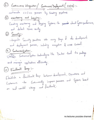 devops lab11 | pdf | databases | java (programming... Devops all units document for btech students | PDF
