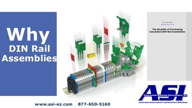 Why Complete DIN Rail Assemblies