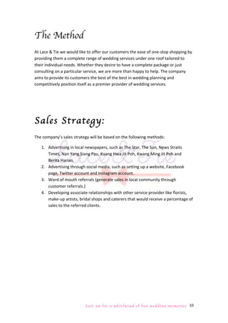 Completed proposal for business