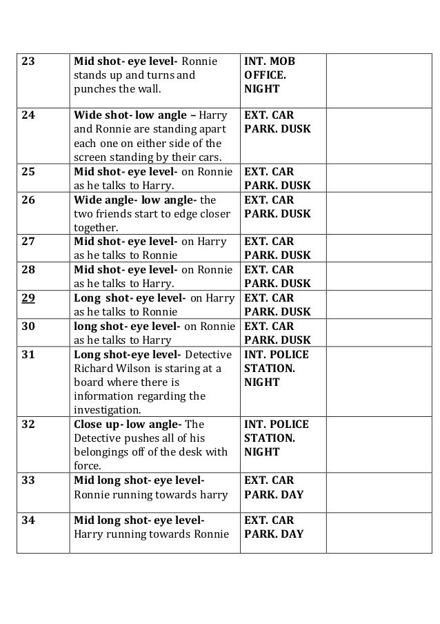 shot scope course list