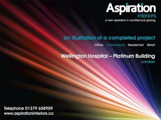 Wellington Hospital P1 - an illustration of a completed project