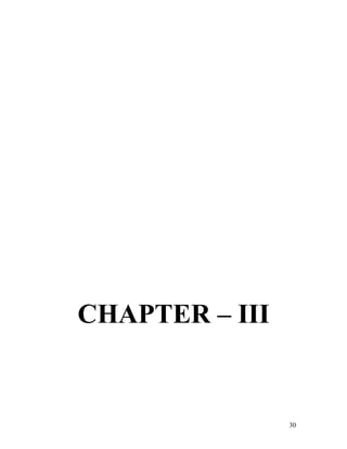 CHAPTER – III
30
 
