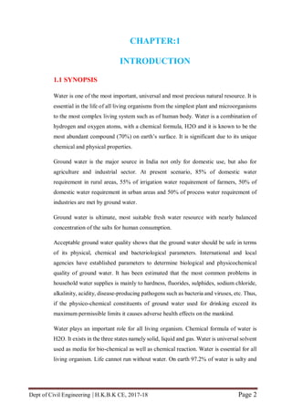 Civil Project Text Complete final year project BE CIVIL | PDF