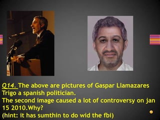 And The Answer Is …..