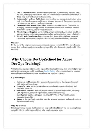 Complete Guide to Azure DevOps Training.pdf