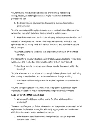 Complete Guide to Becoming a Certified MLOps Architect: Career Paths ...