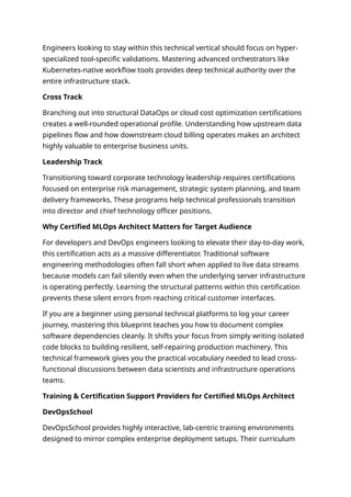 Complete Guide to Becoming a Certified MLOps Architect: Career Paths ...