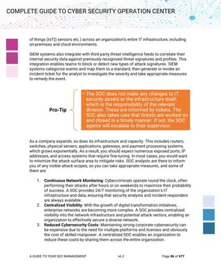 Complete Guide to Cyber Security Operation Center v6.2 | PDF