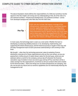 Complete Guide to Cyber Security Operation Center v6.2 | PDF