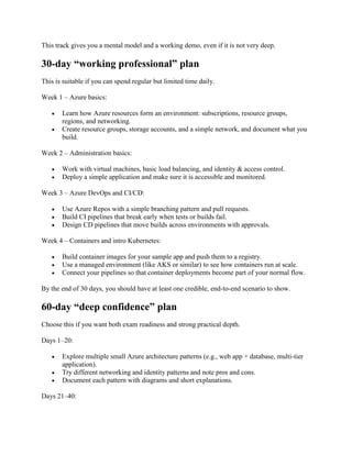 Complete Guide to Mastering Azure DevOps for Career Growth | PDF