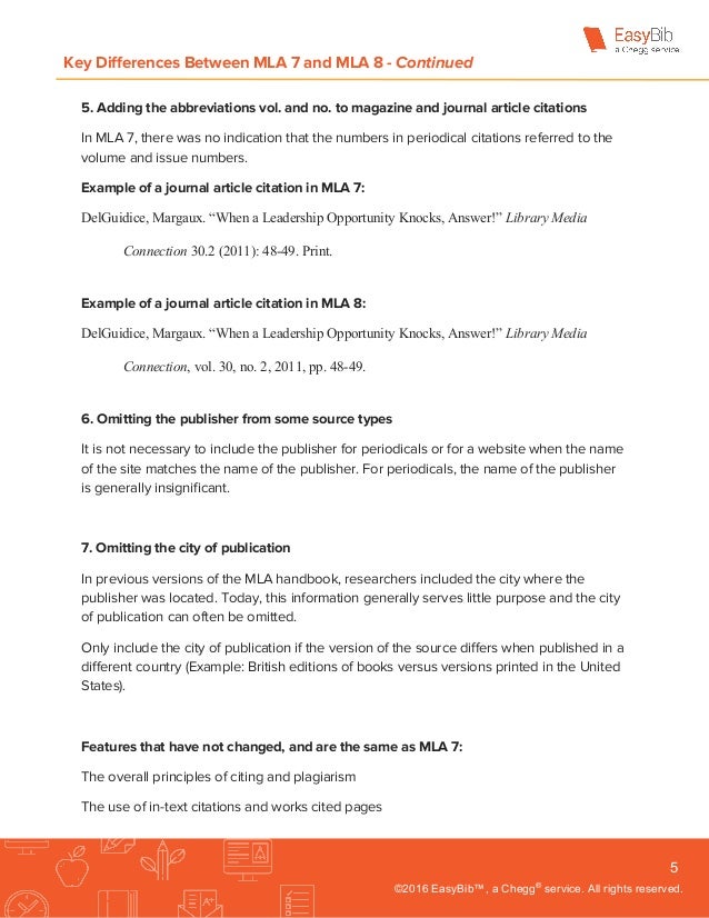 Complete Guide to MLA 8th Edition by EasyBib