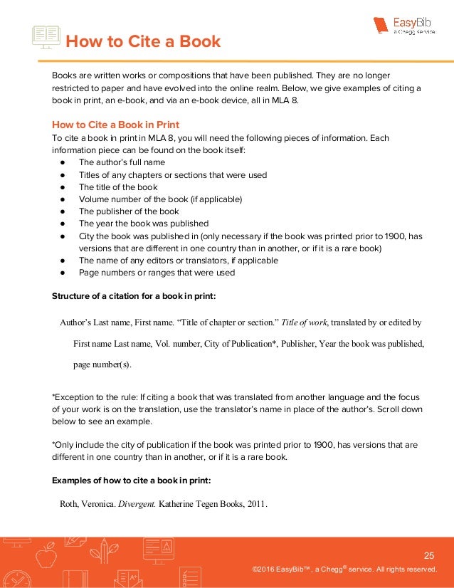 complete guide to mla 8 by easybib mla 8 example