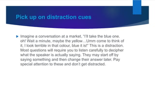 Distraction Question Mark Complete Guide to the IELTS Listening Test.pptx