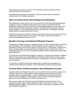 Complete Guide to Wikipedia Accounts_ How They Work and Why They Matter ...