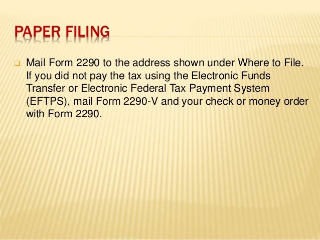 complete information on irs form 2290 instructions form 2290 instructions