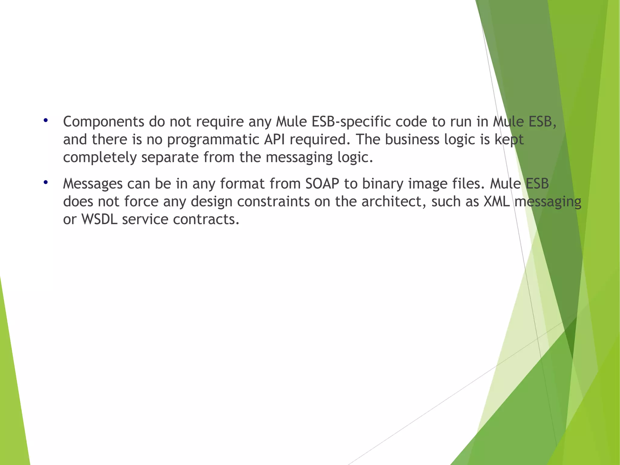 Complete integration with mule esb | PPT
