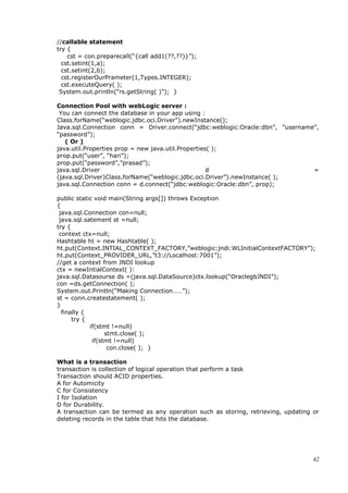 Ctx Java Java/J2EE interview Qestions | PDF