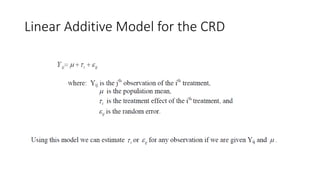 COMPLETELY RANDOM DESIGN (CRD).pptx