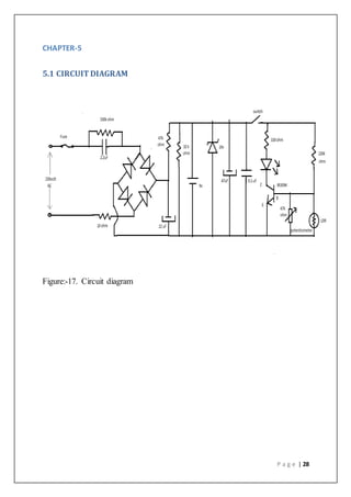 P a g e | 28
CHAPTER-5
5.1 CIRCUIT DIAGRAM
Figure:-17. Circuit diagram
 