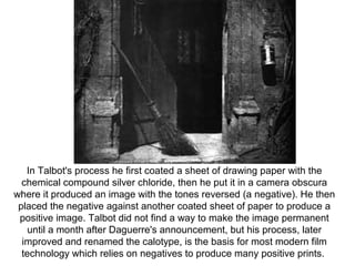 Talbot Photography Process Complete manual on photography | PPT