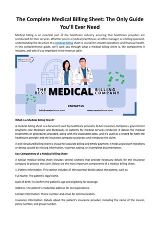 Complete Medical Billing Sheet – The Only Guide You'll Ever Need.pdf