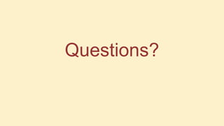 Questions?

 