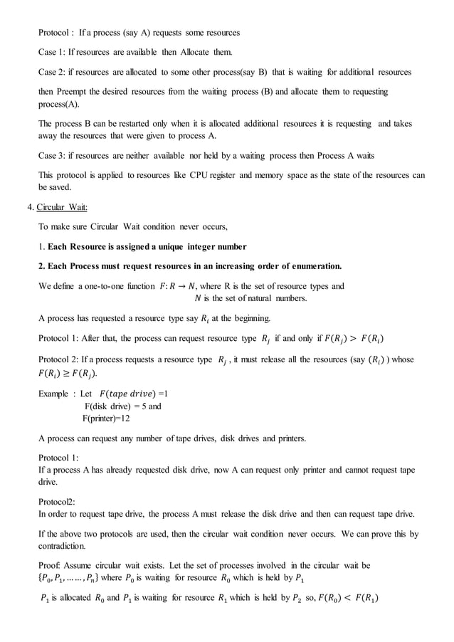 Complete Operating System notes | DOCX | Operating Systems | Computer ...