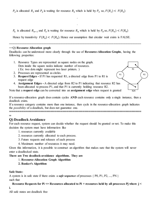 Complete Operating System notes | DOCX | Operating Systems | Computer ...