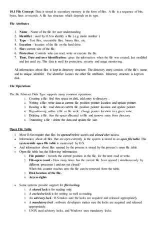 Complete Operating System notes | DOCX