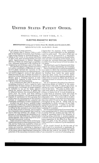 Complete patents nikola_tesla