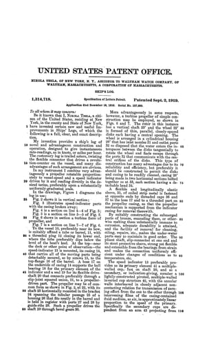 Complete patents nikola_tesla