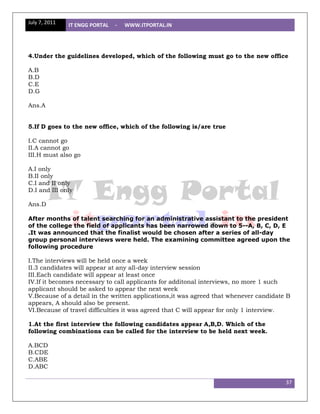 Complete placement guide(non technical) | PDF