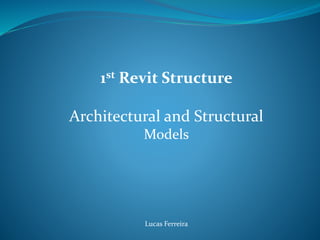 Complete portfolio - Structural Models and Drawings | PPTX