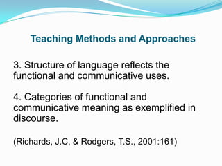 Functionalism Framework in Language Acquisition | PPTX