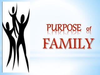 PURPOSE of
 