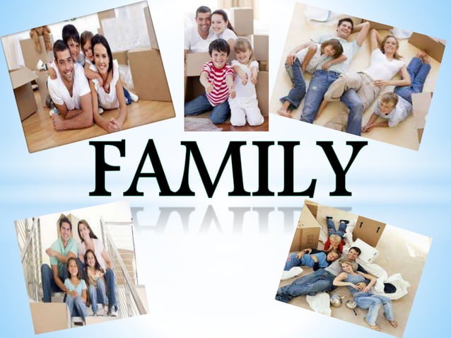 family presentation ideas for cc