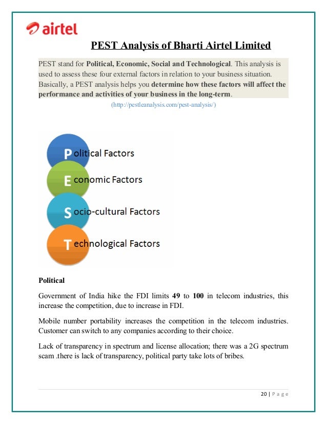 pest analysis of airtel Porter analysis of indian telecom industry - free download as powerpoint presentation (ppt), pdf file (pdf), text file (txt) or view presentation slides online. pest analysis of airtel Porter analysis of indian telecom industry - free download as powerpoint presentation (ppt), pdf file (pdf), text file (txt) or view presentation slides online.