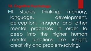COMPLETE PSYCHOLOGY Presentation kmtc notes | PPTX