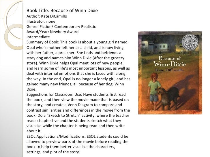 Dixie chicken book report