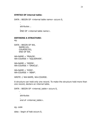 Complete reference to_abap_basics | PDF