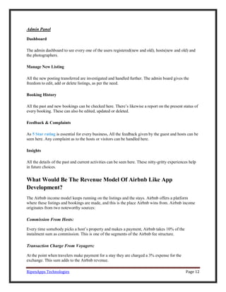 Complete Research Guide on Airbnb like App Development: History, Market ...