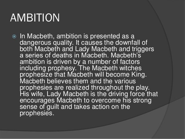 macbeth ambition essay examples