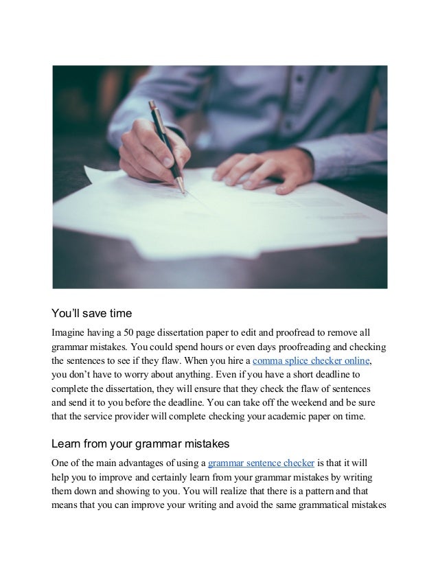 Complete Sentence Checker Does It Make Sense To Use It In Academic P…