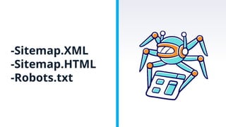 -Sitemap.XML
-Sitemap.HTML
-Robots.txt
 