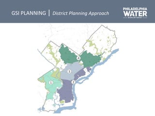 GSI PLANNING | District Planning Approach
1 2
3
4
 