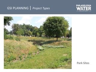 GSI PLANNING | Project Types
Park Sites
 
