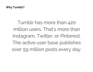 The Complete Starter Guide To Tumblr Marketing