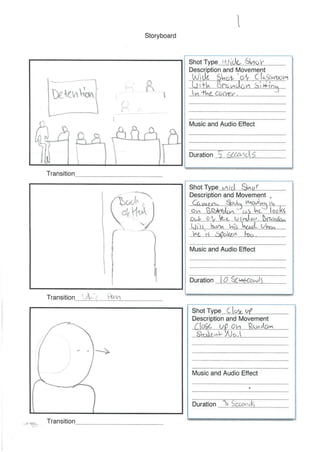 Complete story board