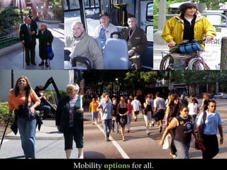 Mobility  options  for all. 