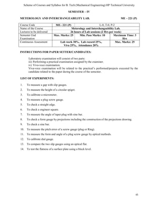 Complete syllabus mechanical | PDF